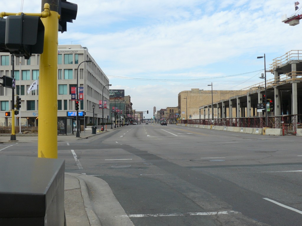 Washington Avenue North from Hennepin