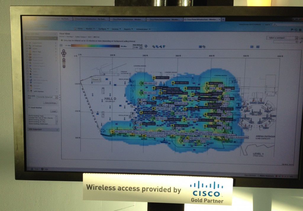 Cisco wireless map